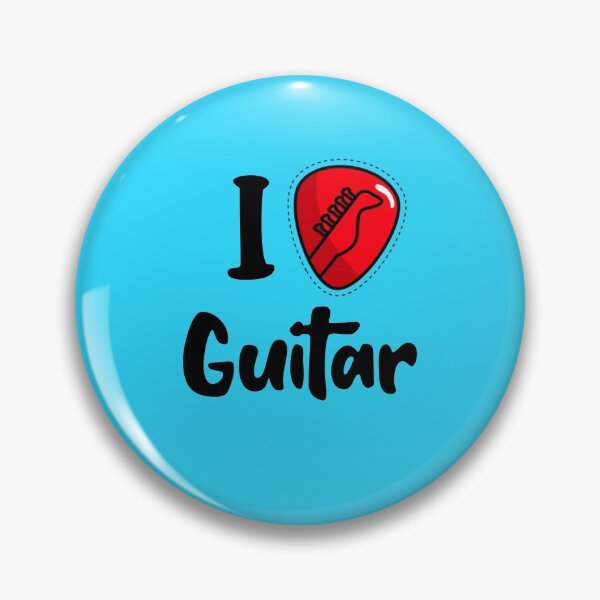 Item preview, I Love Guitar. Music Piano Band Orchestra  designed and sold by musicmusicpin.