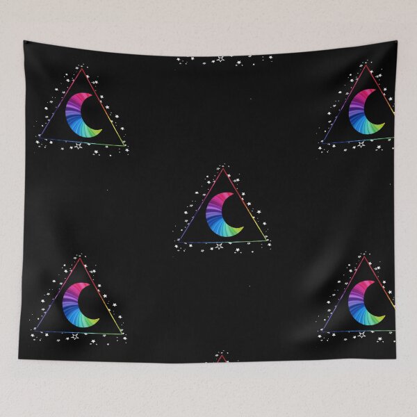 Item preview, moon and stars shining designed and sold by designMarks.