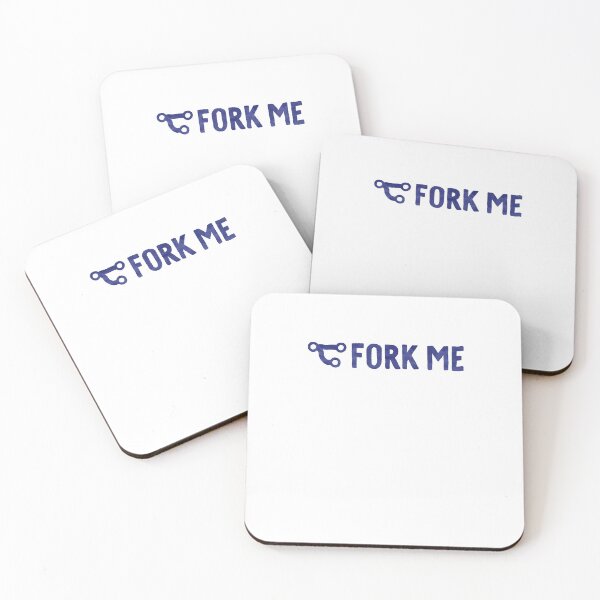 Item preview, Fork Me Git Coder Programmer Watercolor designed and sold by sharedipmemes.