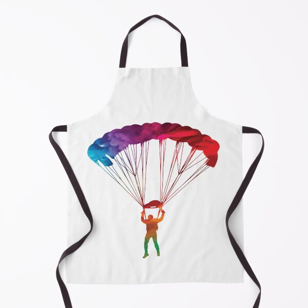 Item preview, Colorful Parachuter - Skydiving Apparel designed and sold by SkydiveApparel.