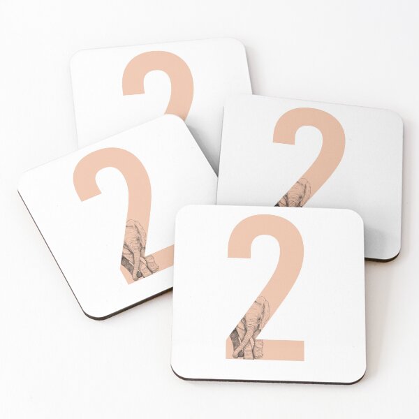 Item preview, Type 2 Elephant Enneagram peach designed and sold by Zeitgeist-.