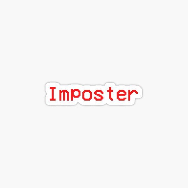 Imposter Sticker