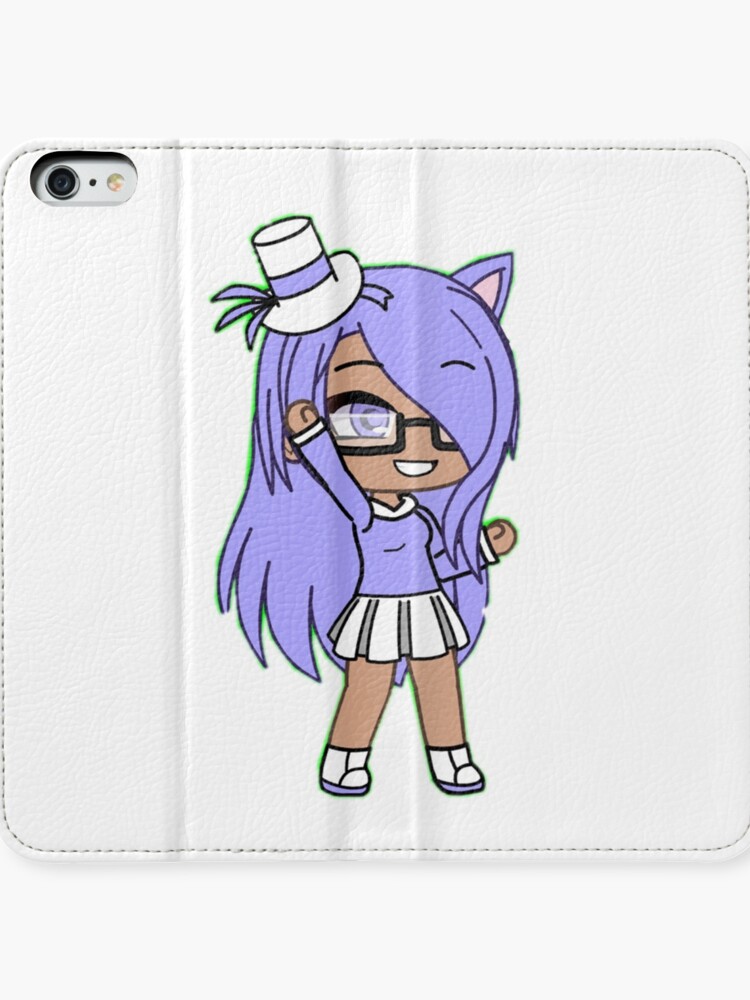 Cute Anime Girl - Gacha Edit | iPhone Wallet