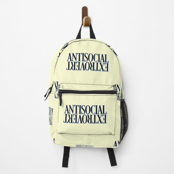 Item preview, Antisocial Extrovert Awkward Hip Typography designed and sold by sharedipmemes.