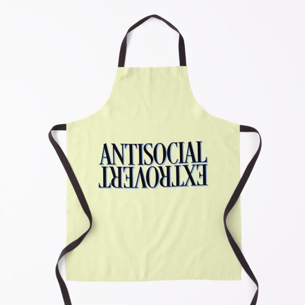 Item preview, Antisocial Extrovert Awkward Hip Typography designed and sold by sharedipmemes.