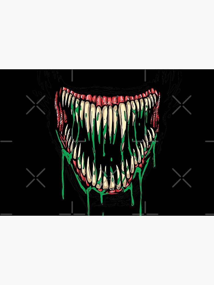 "Halloween Alien Monster Mouth" Mask for Sale by DesignTribe | Redbubble