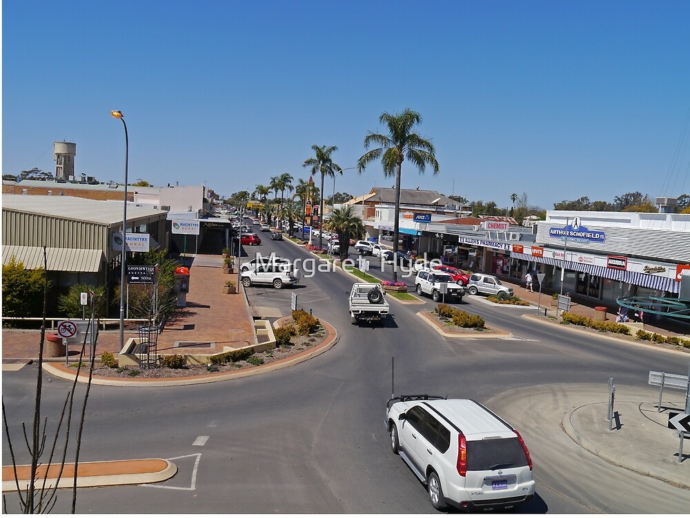 "Marshall Street, Goondiwindi, Queensland, Australia" by Margaret Hyde Redbubble