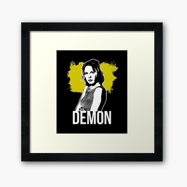Item preview, Anya the Demon - Shocking Yellow with White Text (BtVS) designed and sold by Vixetches.