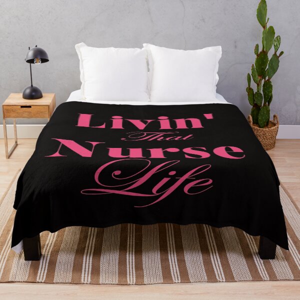 Item preview, Livin' tha tnurse life: Funny Nurse Apreciation Gift Idea. designed and sold by cutitoutsir.