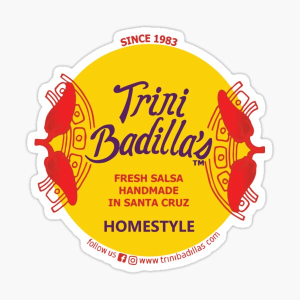 Trini Badilla's Homestyle Sticker