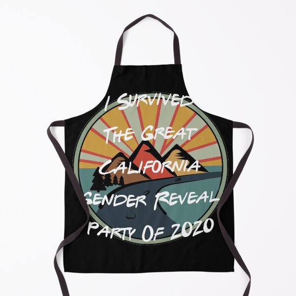 Item preview, I survived the Great California Gender Reveal Party 2020 (white letters) designed and sold by MisoraA.