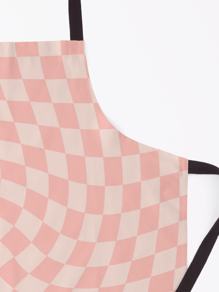 Alternate view of Check VII - Pink Twist Apron
