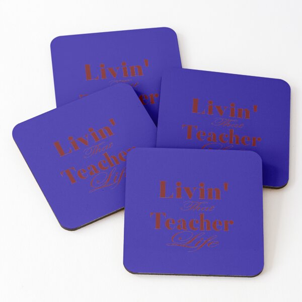 Item preview, Livin' that teacher life: Funny Teacher Apreciation Gift Idea. designed and sold by cutitoutsir.