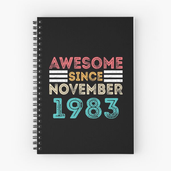 Item preview, Retro Vintage 47th Birthday - Awesome Since November 1983 designed and sold by meedTee.