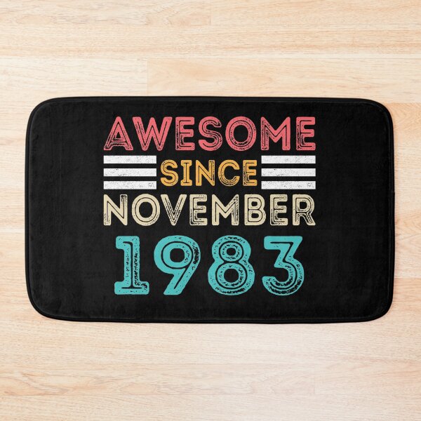 Item preview, Retro Vintage 47th Birthday - Awesome Since November 1983 designed and sold by meedTee.