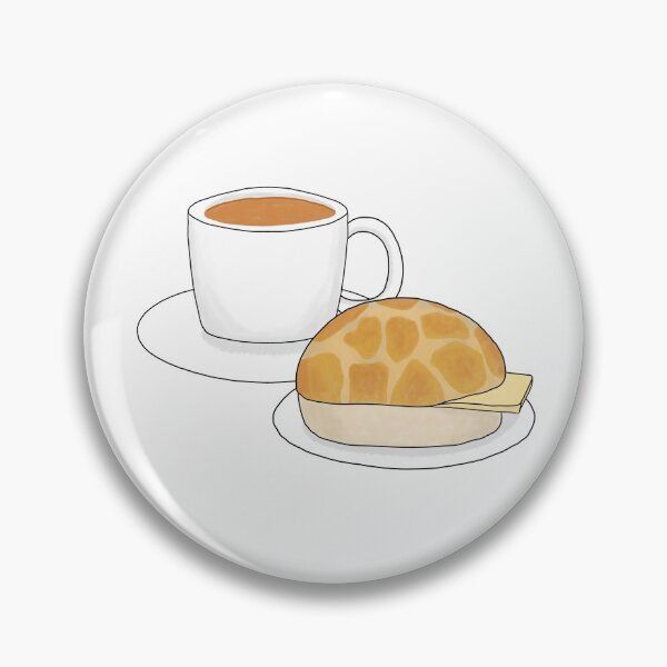 Item preview, Pineapple Bun and Milk Tea designed and sold by Adaptixstudio.
