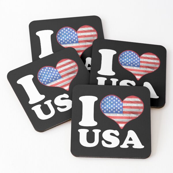 Item preview, I Love the USA Patriotic designed and sold by flippinsg.