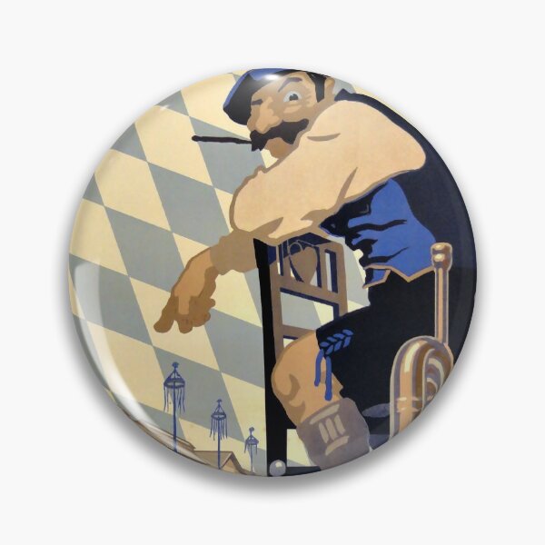 Item preview, Oberbayern retro poster designed and sold by CorasPosters.