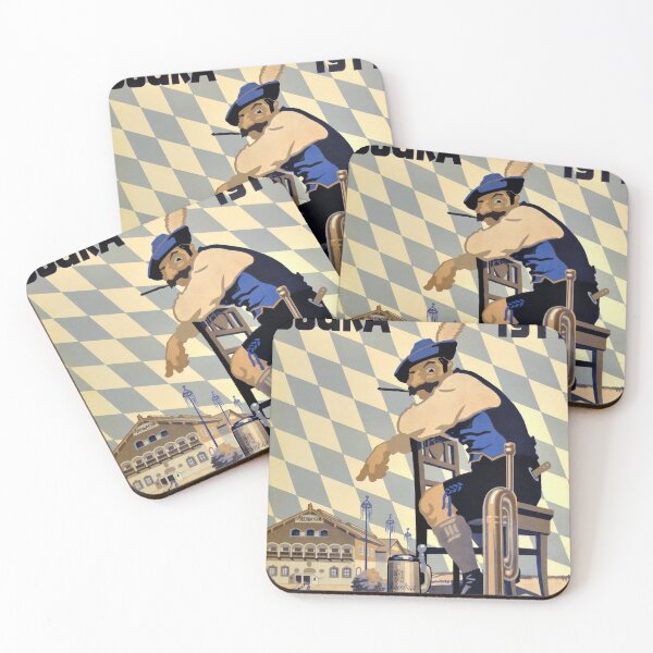 Item preview, Oberbayern retro poster designed and sold by CorasPosters.