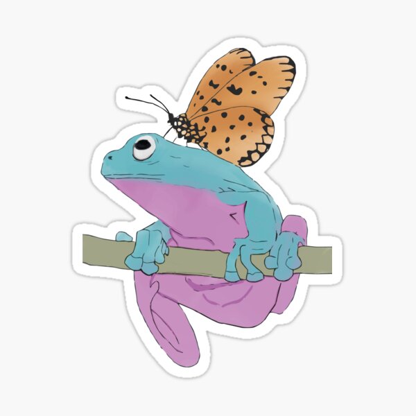 Pride Frog Stickers – Medusa Gothic