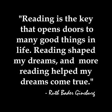 Reading is the key to deals many good things in life