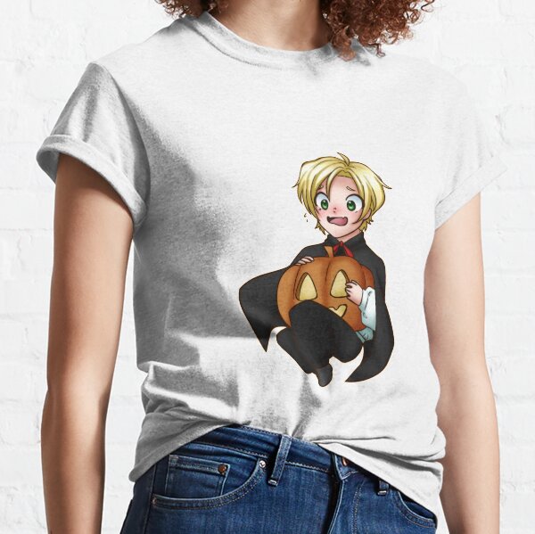 Banana Fish Ash Lynx exclusive chibi pumpkin fear Classic T-Shirt