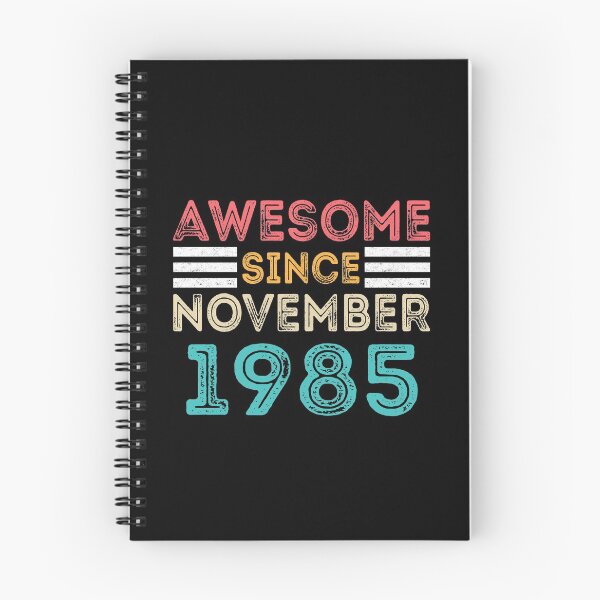 Item preview, Retro Vintage 35th Birthday - Awesome Since November 1985 designed and sold by meedTee.