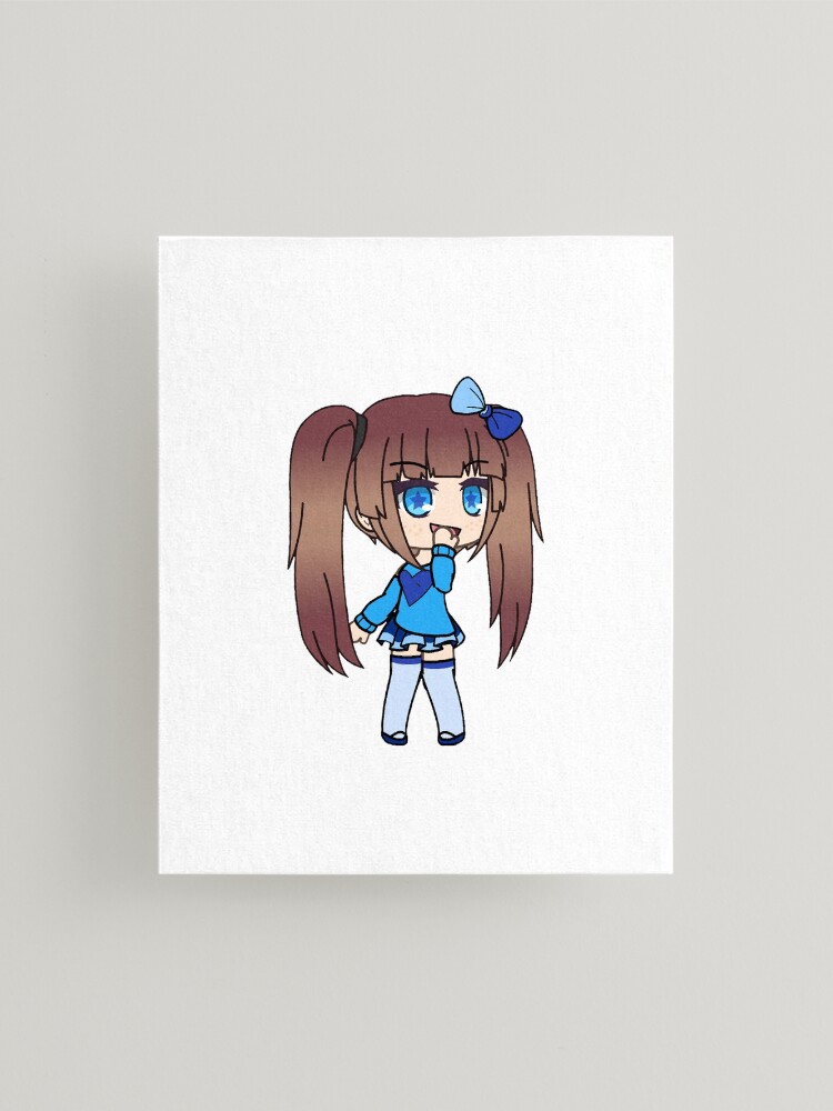 Gacha Life Girl with Cute GLMM Gacha life series. | Art Board Print