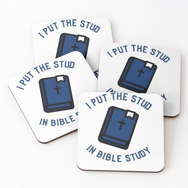 Item preview, I Put The Stud In Bible Study designed and sold by Laurelbdesigns.