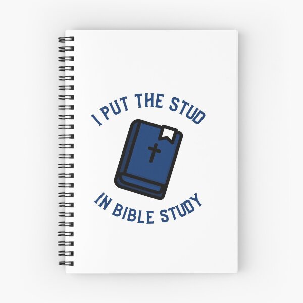 Item preview, I Put The Stud In Bible Study designed and sold by Laurelbdesigns.