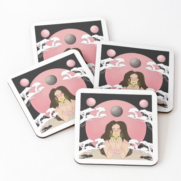 Item preview, Girl among the moon and trees designed and sold by itsmaddo.