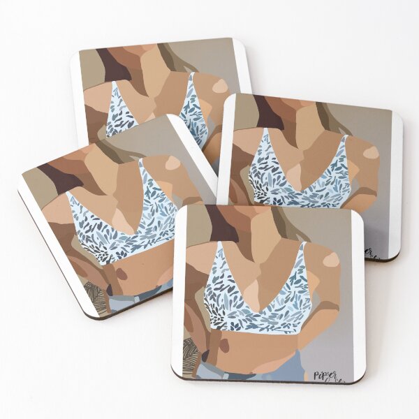 Item preview, Outfitspo Blue Bikini w/ Leaves (Aesthetic) designed and sold by piperdooley.