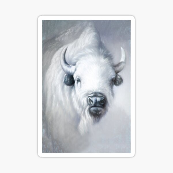 Item preview, White Buffalo, White Bison: sanctity designed and sold by heartsforlove.