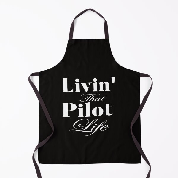 Item preview, Copy of  Living that pilot life: Funny Pilot Apreciation Gift Idea. designed and sold by cutitoutsir.
