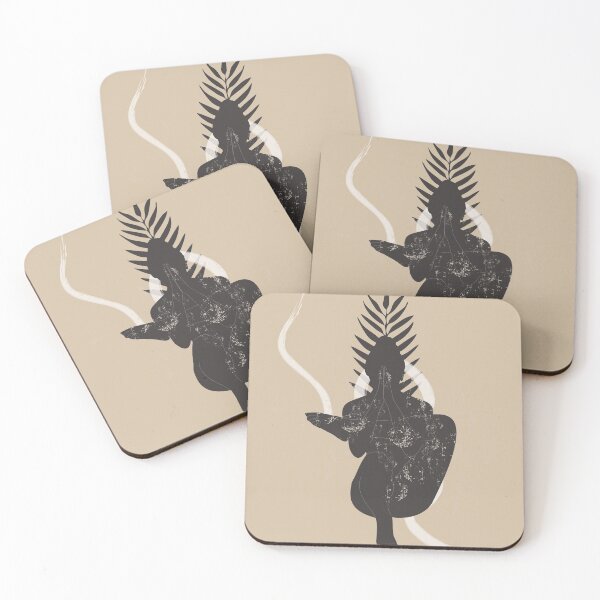 Item preview, Yoga art illustration asana minimalistic designed and sold by Alillluna.