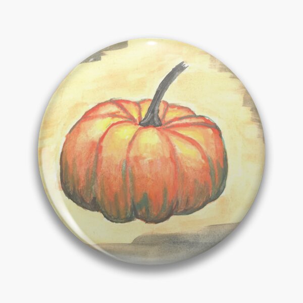 Item preview, Fall Pumpkin Watercolor Painting designed and sold by SosaPaintings.