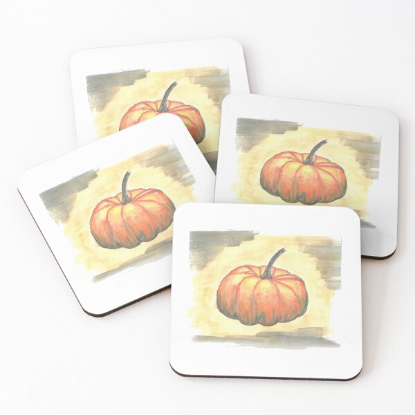 Item preview, Fall Pumpkin Watercolor Painting designed and sold by SosaPaintings.