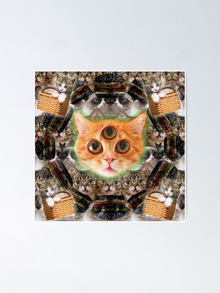 third eye ascended feline master Poster