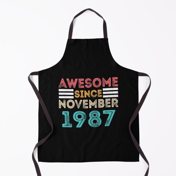 Item preview, Retro Vintage 33rd Birthday - Awesome Since November 1987 designed and sold by meedTee.