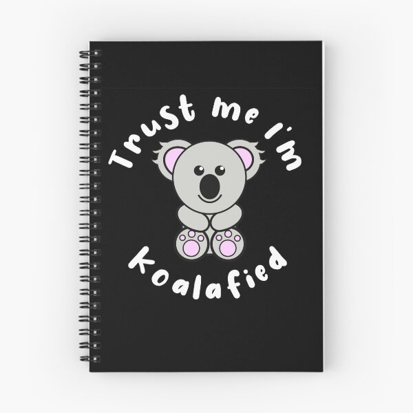 Item preview, Trust Me I’m Koalafied Cute Koala Pun designed and sold by Funful.