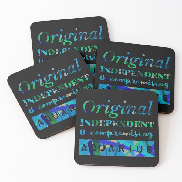 Item preview, Aquarius Zodiac Sign Shades of Blue Network Pattern  designed and sold by AMSonArt.