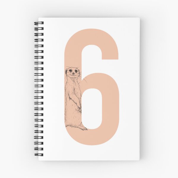 Item preview, Type 6 Meerkat Enneagram Peach designed and sold by Zeitgeist-.