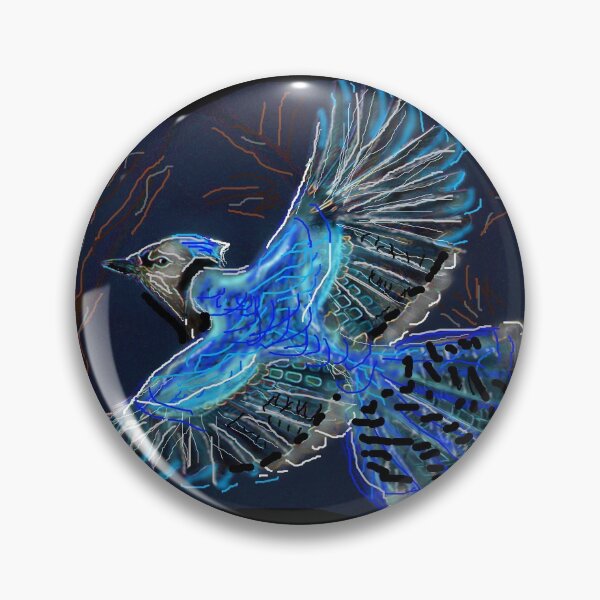 Item preview, neon bluejay designed and sold by THE AMERICAN TEEVANGELIST.