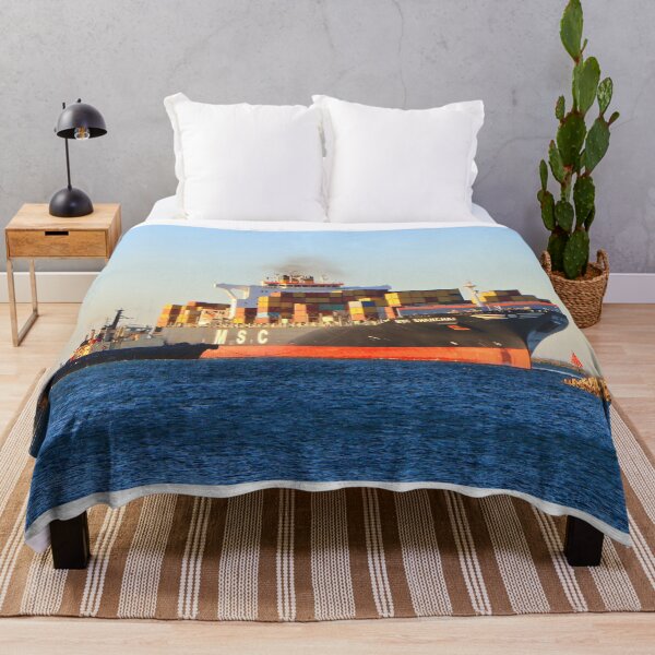 Item preview, Container ship and tug, MSC Shanghai designed and sold by FranWest.