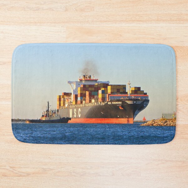 Item preview, Container ship and tug, MSC Shanghai designed and sold by FranWest.