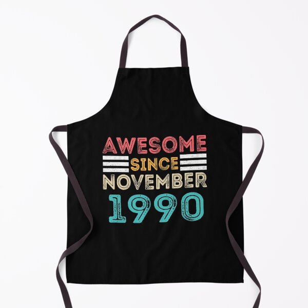 Item preview, Retro Vintage 30th Birthday - Awesome Since November 1990 designed and sold by meedTee.