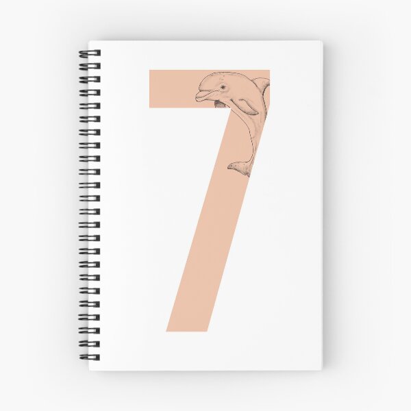 Item preview, Type 7 Dolphin Enneagram Peach designed and sold by Zeitgeist-.