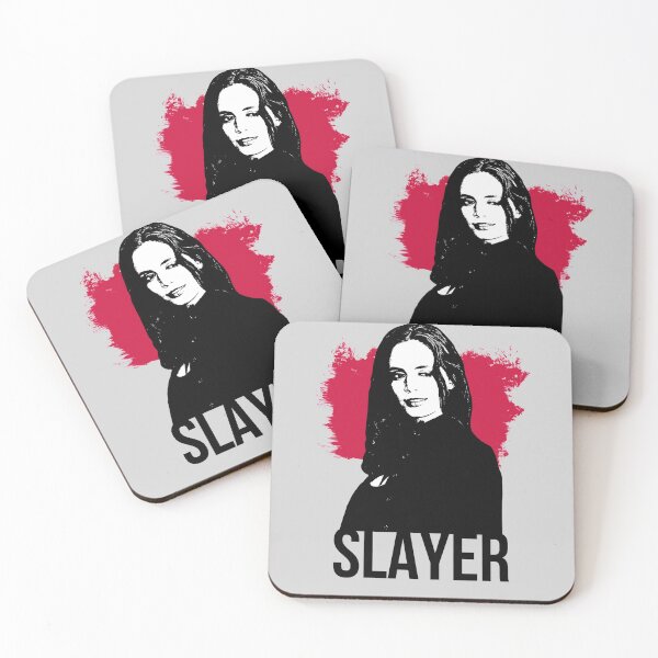 Item preview, Faith the Slayer - Red with Black Text (BtVS) designed and sold by Vixetches.