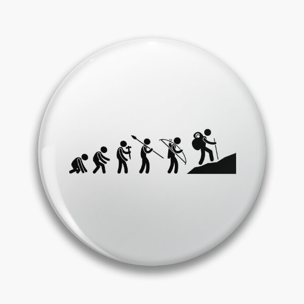 Item preview, 'Hiker Evolution' design designed and sold by Crimp Merch.