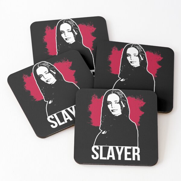 Item preview, Faith the Slayer - Red with White Text (BtVS) designed and sold by Vixetches.
